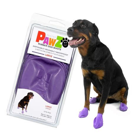 PawZ Dog Boots | Rubber Dog Booties | Waterproof Snow Boots for Dogs ...