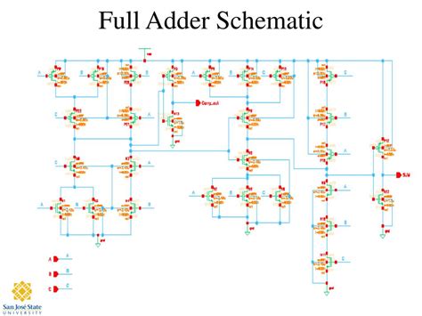 4 Bit Adder Schematic