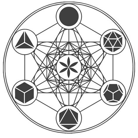 metatron cube - Recherche Google | Símbolos geométricos sagrados, Tatuaje de geometría sagrada ...