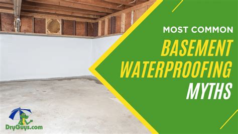 Basement Waterproofing Myths: Is Waterproofing ONLY Exterior? | News ...