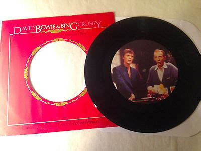 Gripsweat - DAVID BOWIE & BING CROSBY 12" SINGLE EP with Sleeve LTD. Ed.