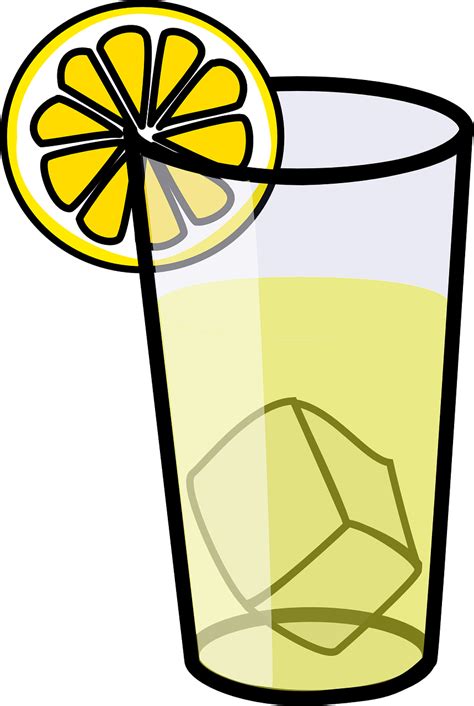 Download Lemonade, Glass, Drink. Royalty-Free Vector Graphic - Pixabay