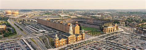 Aerial View Of A Baseball Stadium Photograph by Panoramic Images - Fine ...