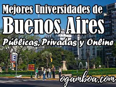 ᐈ】Lista de las Mejores Universidades en Buenos Aires Ranking