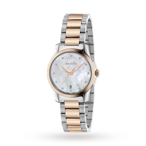 Gucci G-Timeless 27mm Ladies Watch YA126544 | Luxury Watches | Watches | Goldsmiths