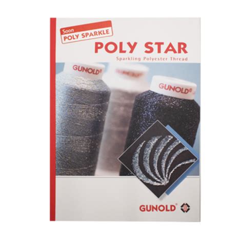 Gunold Poly Star Poly Sparkle Color Card Thread Chart