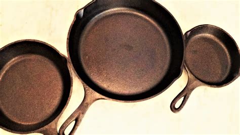 Seasoning Cast Iron Skillets