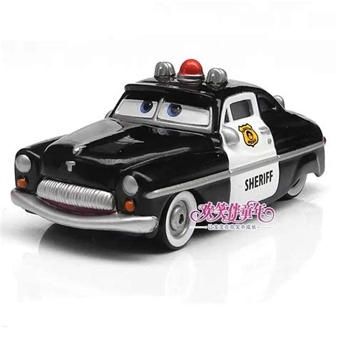 100% original!!! 1:55 Pixar Cars diecast toy sheriff free shipping-in ...