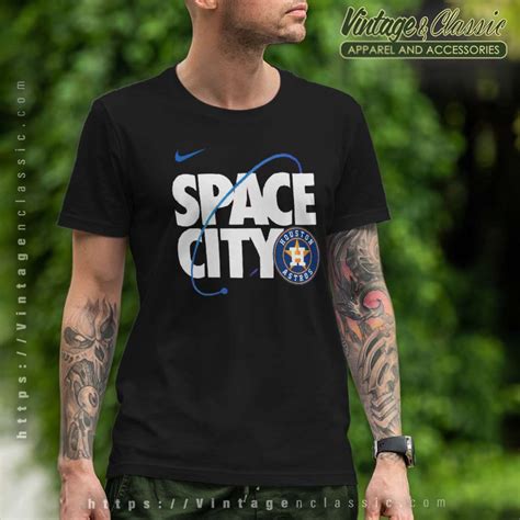 Houston Astros Space City Nike Local Club Shirt - Vintagenclassic Tee