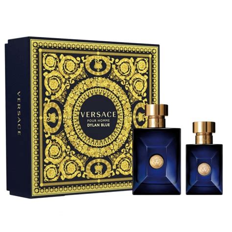 Versace Dylan Blue EDT 100ml Gift Set - thefragrancecounter.co.uk