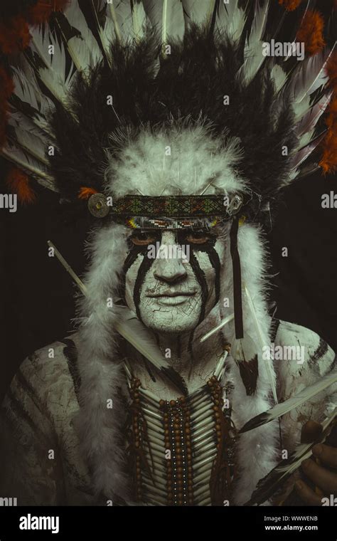 Native American Warrior Face Paint