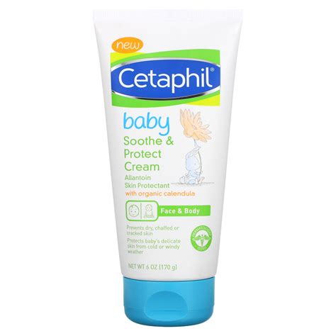 Cetaphil, Baby, Soothe & Protect Cream with Organic Calendula, 6 oz ...