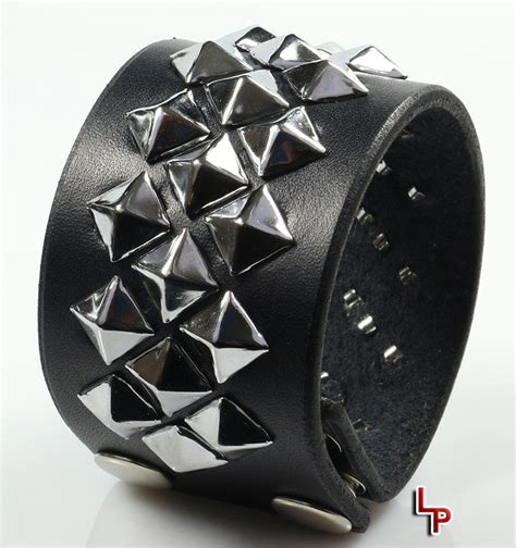 Studded/Spiked Leather Wristbands | Leatherpunk