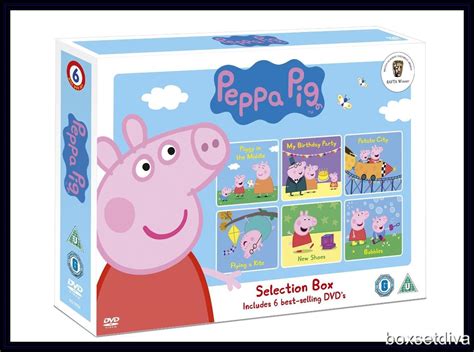 PEPPA PIG - SELECTION BOX - 6 BEST SELLING DVDS **BRAND NEW BOXSET ** | eBay