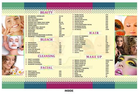 Style ladies beauty parlour inside brochure by haseeb m on deviantart – Artofit