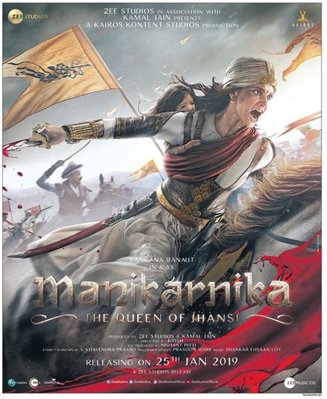 Manikarnika - Official Poster - Kangana Ranaut : r/bollywood