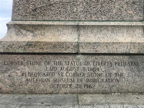 This Week in NYC History: The Cornerstone of the Statue of Liberty's ...