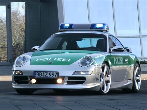 Viaturas: Polícia alemã: Porsche "Techart"