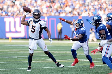 Teddy Bridgewater leads Broncos over Giants - National Football Post