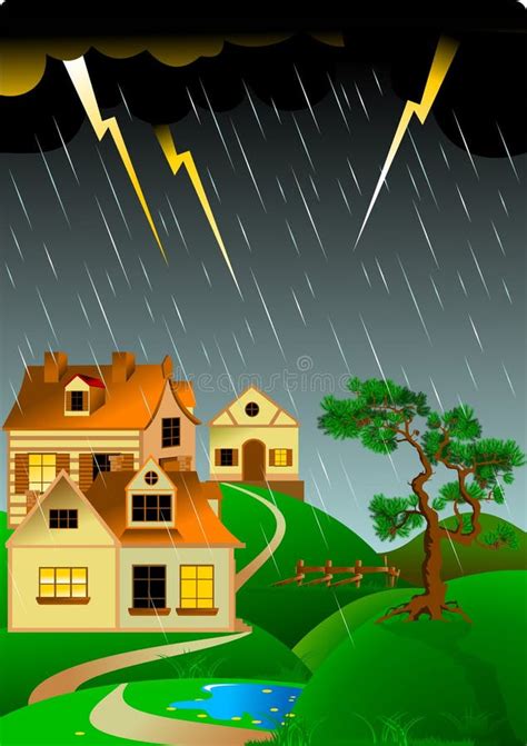 Home Stormy Weather Stock Illustrations – 723 Home Stormy Weather Stock ...