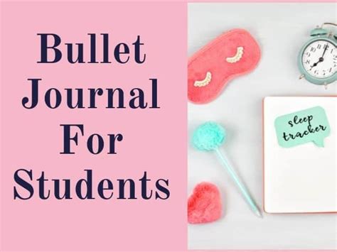 Fun & creative bullet journal ideas for students - Kids n Clicks