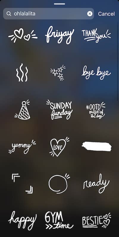 How to Find Cute Instagram Story Stickers / GIFs - FashionTravelRepeat