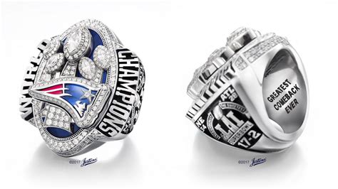 Patriots' Super Bowl LI rings have an excellent new feature