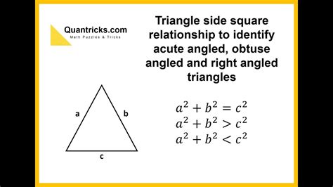 Acute Obtuse And Right Triangles Worksheet