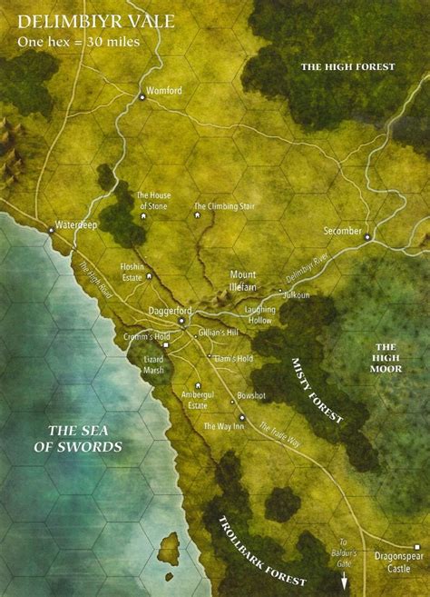 Daggerford: a Town in Forgotten Realms on the Sword Coast