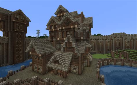 Medieval house design : r/Minecraft