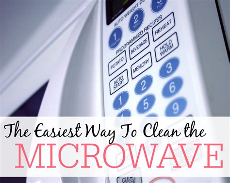 How To Clean A Dirty Microwave - Frugally Blonde