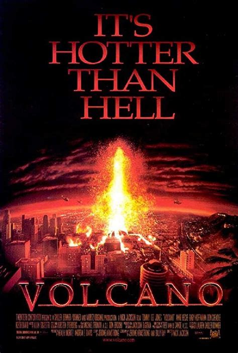 Volcano (1997) in 2020 | Disaster movie, Volcano, Movie posters