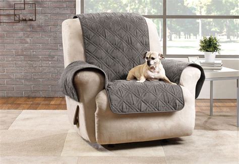 Microfiber Pet Recliner Quilted Furniture Cover | Pet Furniture Cover ...