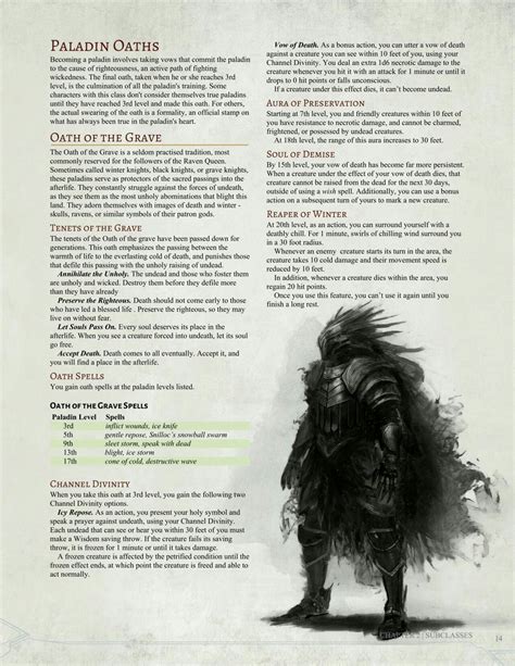 Dungeons And Dragons Classes, Dungeons And Dragons Characters, Dungeons And Dragons Homebrew ...