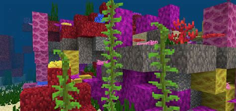 -1231215285: Huge Coral Biome At Spawn (Beta Only) | Minecraft PE Seeds