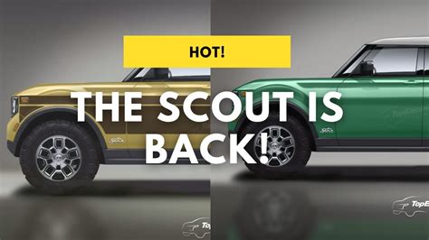 Scout electric SUV and pickup truck | Modern revival of the 1960's brand! - YouTube