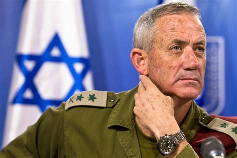 Ex-Israeli army chief Benny Gantz launches campaign to replace PM ...