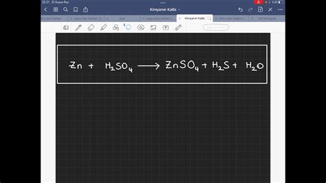 Zn + H2SO4 = ZnSO4 + H2S + H2O redox - YouTube