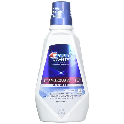 Crest 3D White Luxe Glamorous White Mouthwash, 1 pk./32 oz. - Walmart.com - Walmart.com