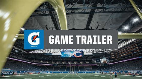 Lions vs Bears: Week 1 Game Trailer