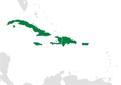 File:Map of the Caribbean-Greater Antilles.png - Wikimedia Commons