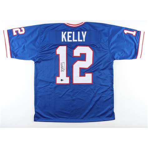 Jim Kelly Signed Jersey (Beckett) | Pristine Auction