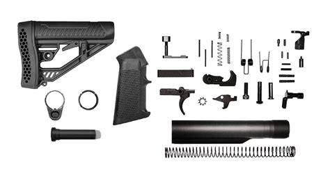 AR-15 Lower Parts Kit / Buttstock Kit / 905-030 | AR-15 Overstock