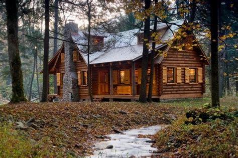 Cabin deep in the woods where you can survive without government. I ...