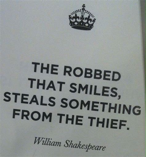 The Robed That Smiles - Shakespeare Quote