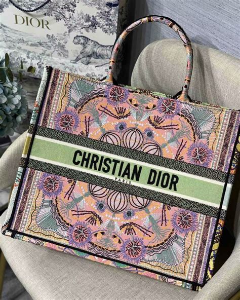 Christian Dior Book Tote Pink 41.5cm - AlimorLuxury