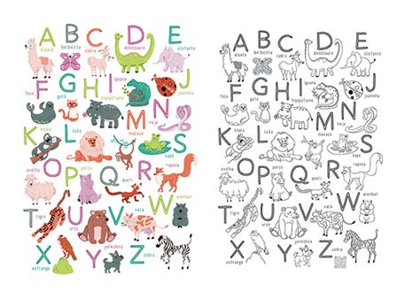 Alphabet with animals :: Behance