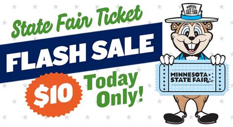 TODAY - Fair Ticket FLASH SALE and More Great Get-Together Gift Ideas