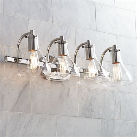 Polished Nickel Vanity Light Fixtures - Willa Arlo Interiors Eduard 3 ...