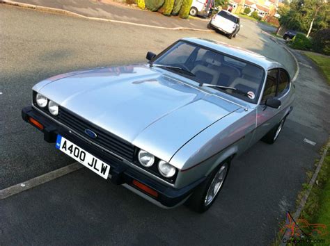 Ford Capri 2.8 Injection Silver with Brooklands Wheels